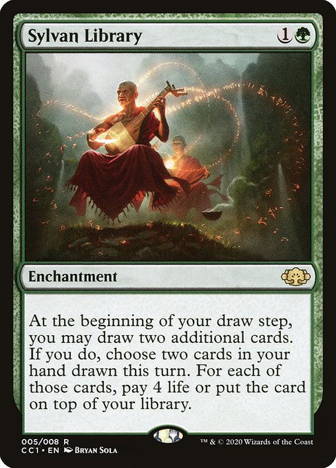 Sylvan Library - Commander Collection: Green - #5