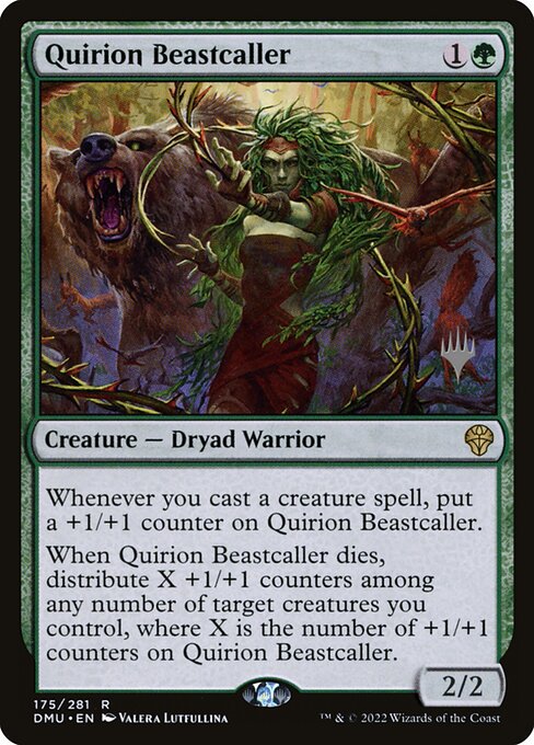 Quirion Beastcaller - Promo Pack: Dominaria United - #175p