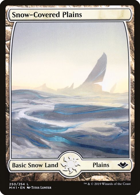 Snow-Covered Plains - Modern Horizons - #250