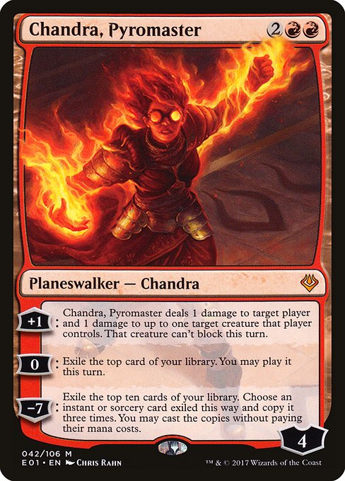 Chandra, Pyromaster - Archenemy: Nicol Bolas - #42