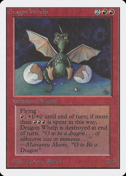 Dragon Whelp - Unlimited Edition - #142