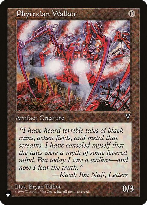 Phyrexian Walker - The List Reprints - #VIS-152