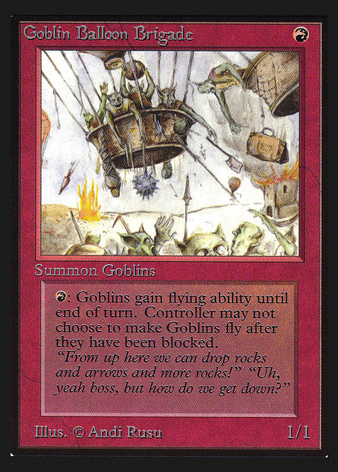 Goblin Balloon Brigade - Collector's Edition - #154
