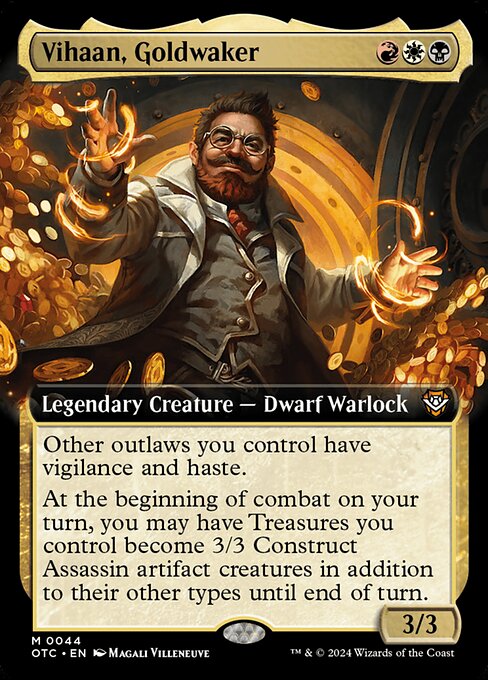 Vihaan, Goldwaker - Commander: Outlaws of Thunder Junction - #44