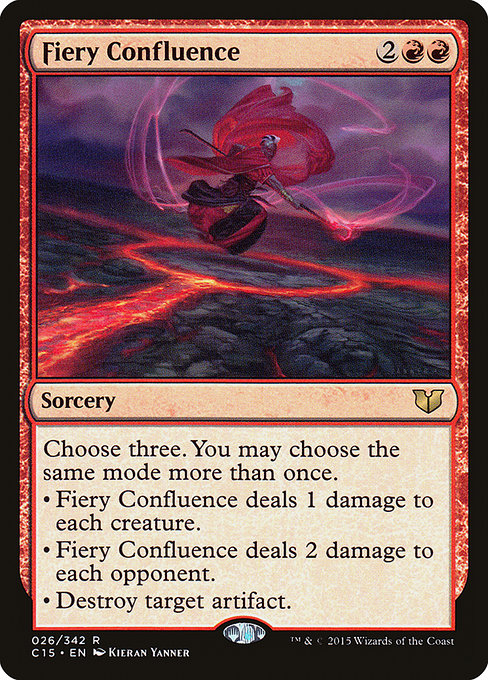 Fiery Confluence - Commander 2015 - #26