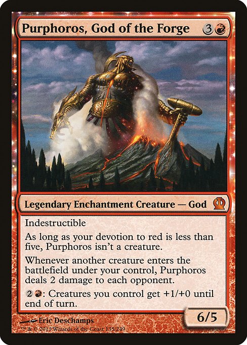 Purphoros, God of the Forge - Theros - #135