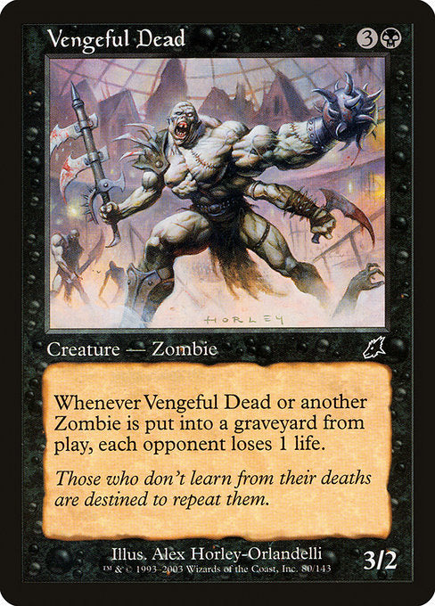 Vengeful Dead - Scourge - #80