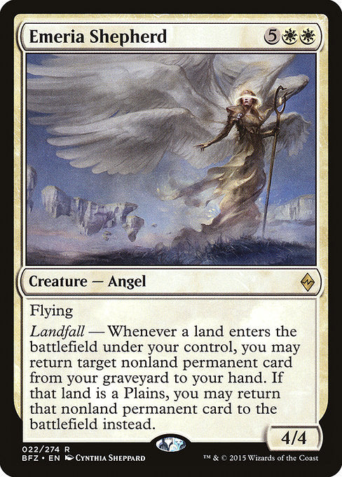 Emeria Shepherd - Battle for Zendikar - #22