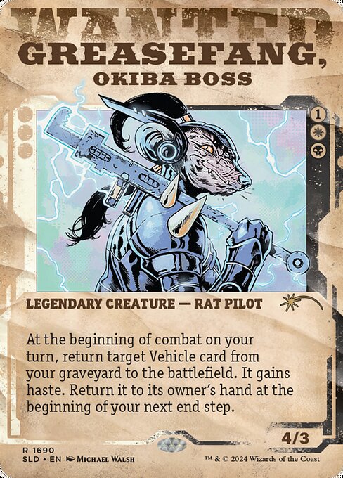 Greasefang, Okiba Boss - Secret Lair Drop Series - #1690