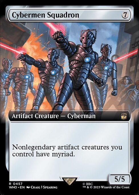 Cybermen Squadron - Universes Beyond: Doctor Who - #457