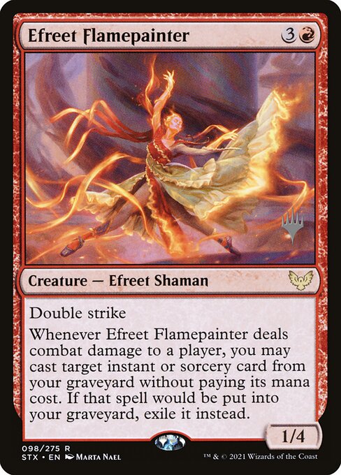 Efreet Flamepainter - Promo Pack: Strixhaven - #98p