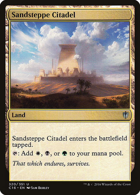 Sandsteppe Citadel - Commander 2016 - #320