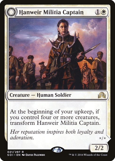 Hanweir Militia Captain - Shadows over Innistrad - #21