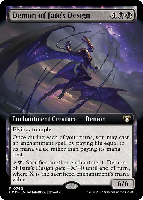 Demon of Fate's Design - Commander Masters - #762