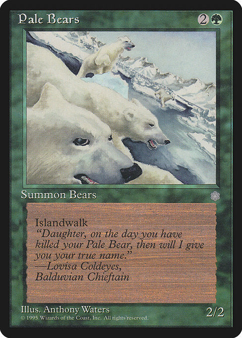 Pale Bears - Ice Age - #256