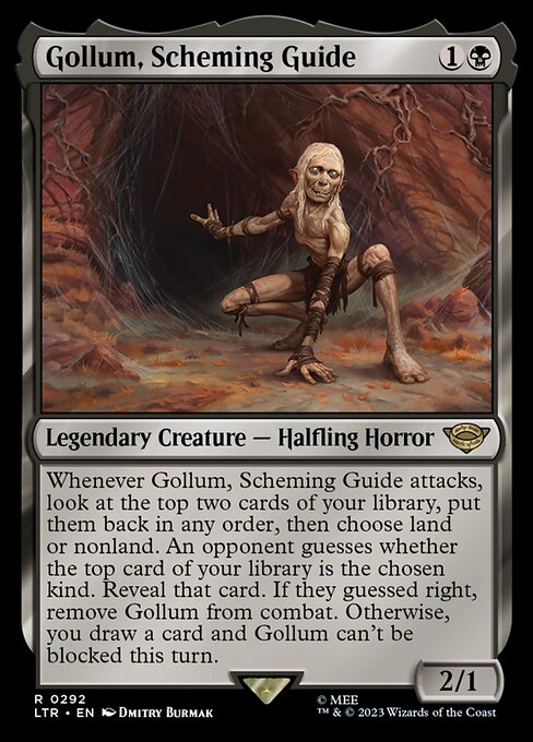 Gollum, Scheming Guide - Universes Beyond: The Lord of the Rings: Tales of Middle-earth - #292