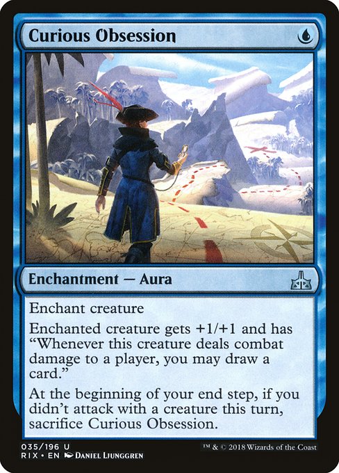 Curious Obsession - Rivals of Ixalan - #35