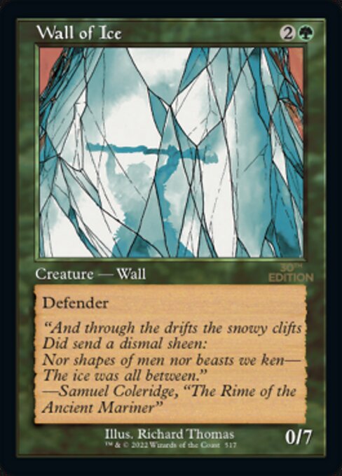 Wall of Ice - 30th Anniversary Edition - #517