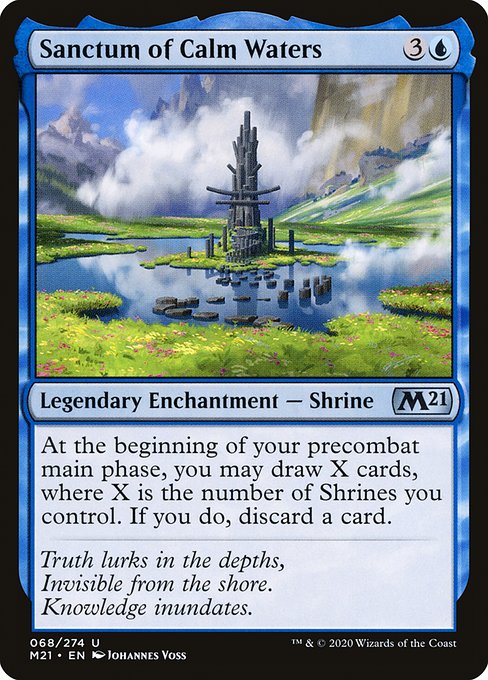 Sanctum of Calm Waters - Core Set 2021 - #68