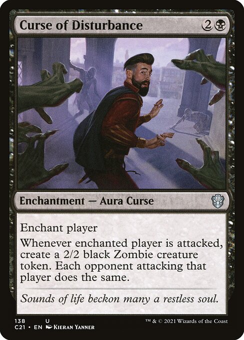 Curse of Disturbance - Commander 2021 - #138