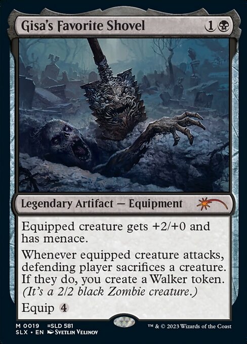 Gisa's Favorite Shovel - SLX Cards - #19