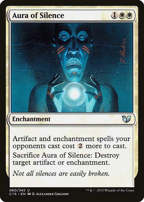 Aura of Silence - Commander 2015 - #60
