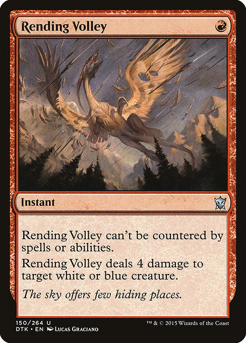 Rending Volley - Dragons of Tarkir - #150