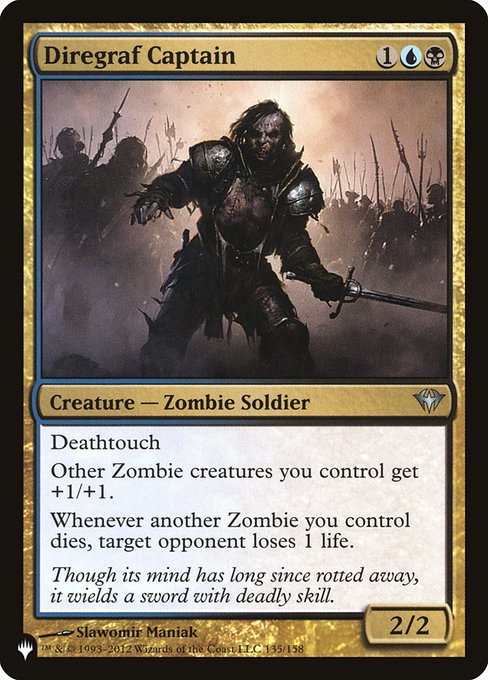 Diregraf Captain - The List Reprints - #DKA-135
