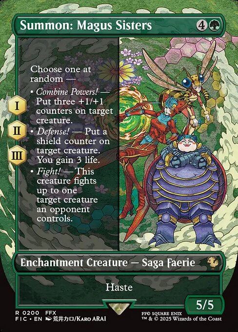 Summon: Magus Sisters - Commander: FINAL FANTASY - #200