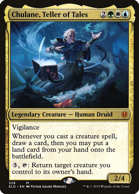 Chulane, Teller of Tales - Throne of Eldraine - #326