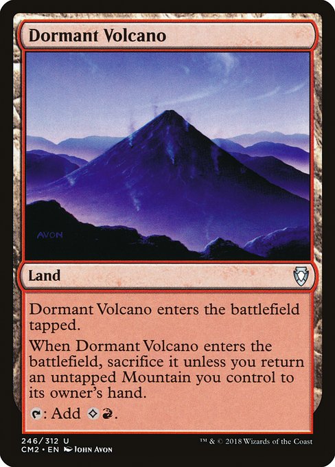 Dormant Volcano - Commander Anthology Volume II - #246