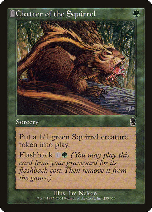 Chatter of the Squirrel - Odyssey - #233