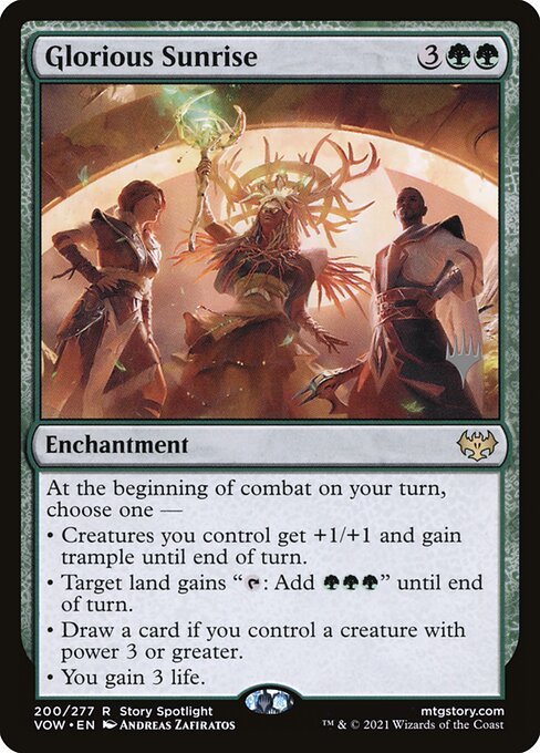 Glorious Sunrise - Promo Pack: Dominaria United - #200p
