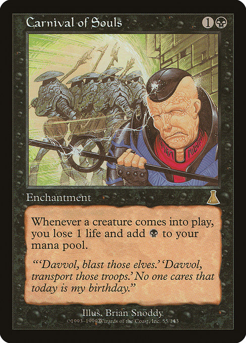 Carnival of Souls - Urza's Destiny - #55