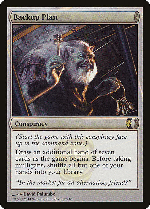 Backup Plan - Conspiracy - #2