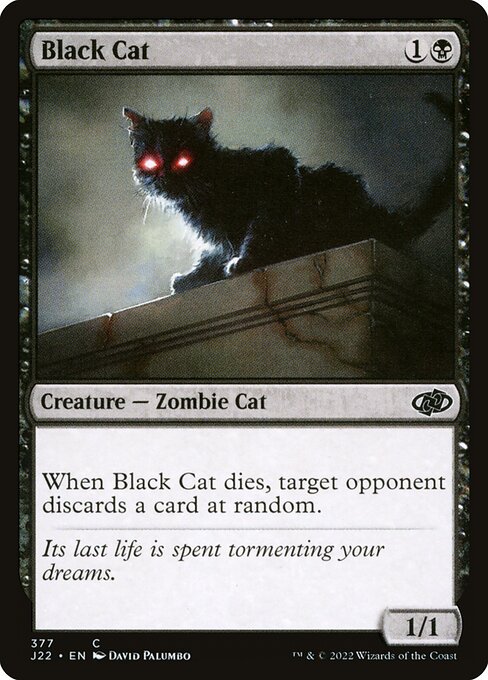 Black Cat - Jumpstart 2022 - #377