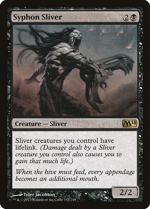 Syphon Sliver - Magic 2014 (M14) - #117