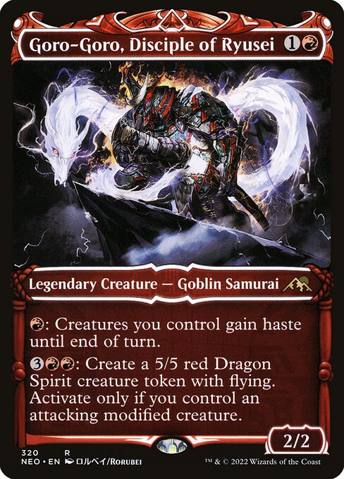 Goro-Goro, Disciple of Ryusei - Kamigawa: Neon Dynasty - #320