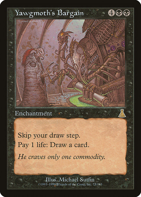 Yawgmoth's Bargain - Urza's Destiny - #75