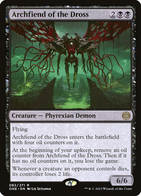 Archfiend of the Dross - Phyrexia: All Will Be One - #82