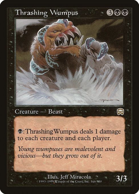 Thrashing Wumpus - Mercadian Masques - #166