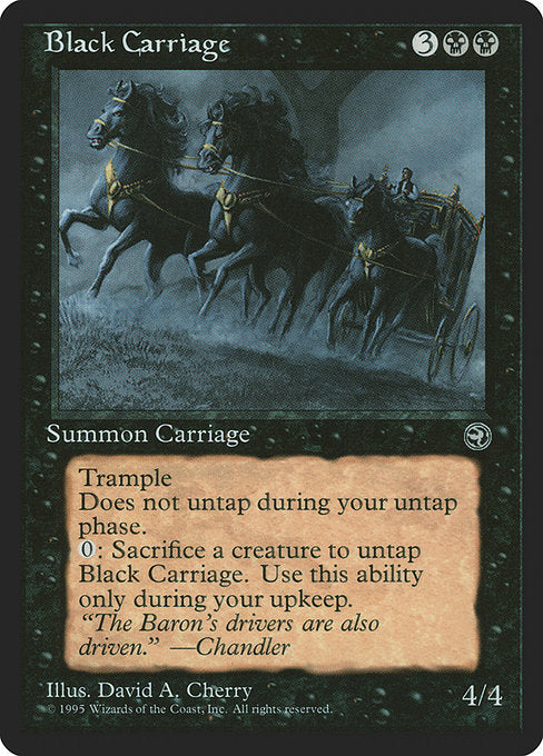 Black Carriage - Homelands - #42