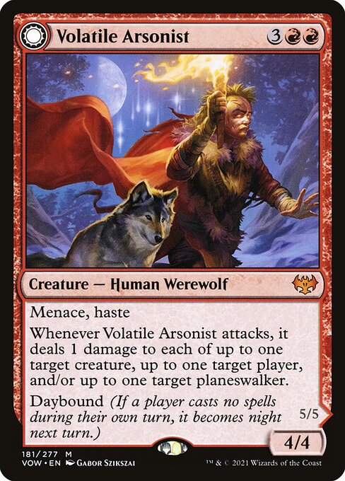 Volatile Arsonist - Innistrad: Crimson Vow - #181