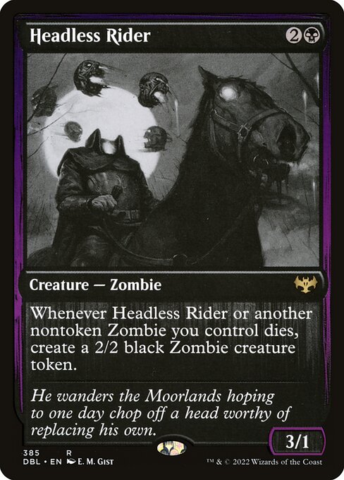 Headless Rider - Innistrad: Double Feature - #385
