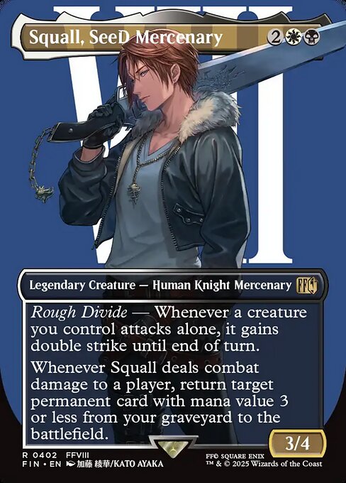 Squall, SeeD Mercenary - FINAL FANTASY - #402