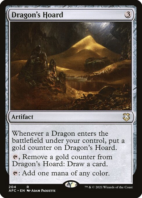 Dragon's Hoard - Commander: Adventures in the Forgotten Realms - #204