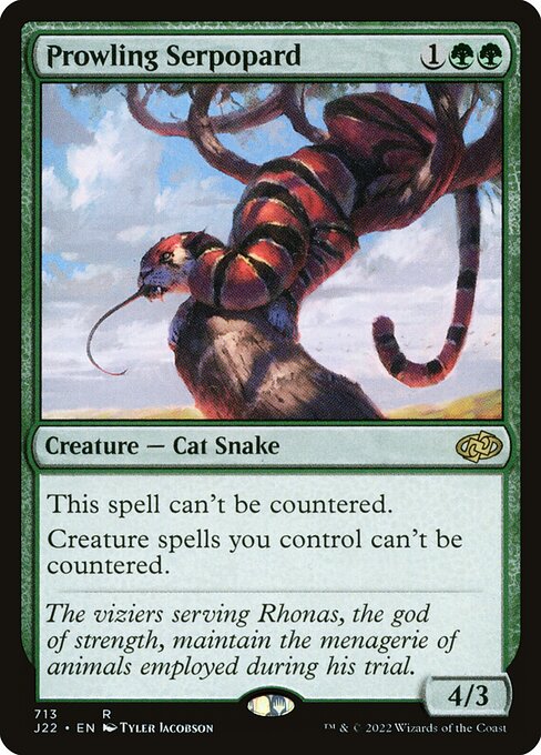 Prowling Serpopard - Jumpstart 2022 - #713