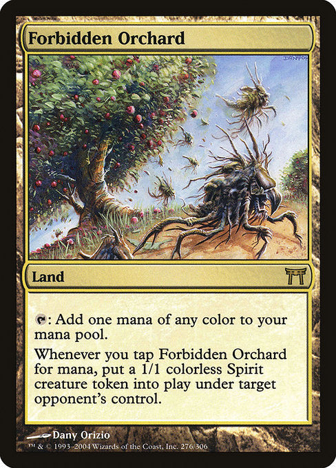 Forbidden Orchard - Champions of Kamigawa - #276