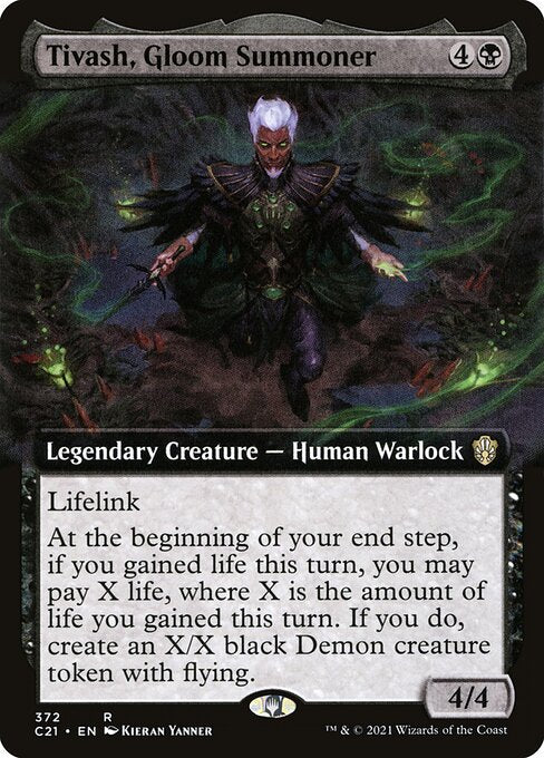 Tivash, Gloom Summoner - Commander 2021 - #372