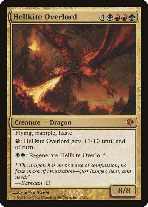 Hellkite Overlord - Shards of Alara - #172